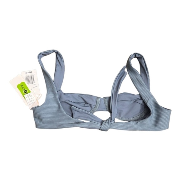 L*Space Eco Chic Repreve® Nikita Bikini Top - Slated Glass NWT - Picture 5 of 6